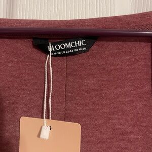 BloomChic Burgundy Blouse